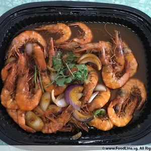 参巴鲜虾 Sambal Prawn