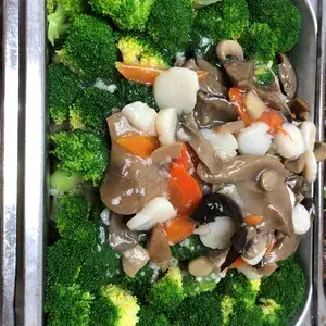 带子西兰花 Sauteed Broccoli w/ Scallop