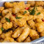 Salted Egg Yolk Fish with Curry Leaves