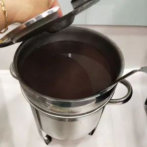 Sweetened Red Bean Cream with Lotus Seed (Hot)