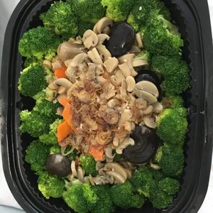 Broccoli with Mixed Mushroom