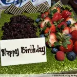 1x Matcha Bean @$36.9 (Size : 9 Inch (12-18 pax)) (Big Candles : 2) (Small Candles : 7)