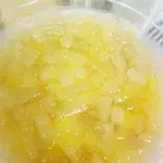 Chilled Iced Jelly with Fruit Cocktail