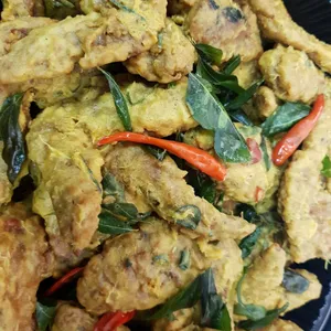 Salted Egg Yolk Chicken Wings