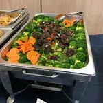 Vegetarian Oyster Sauce Broccoli w/ Mushrooms 斋香菇芥兰花