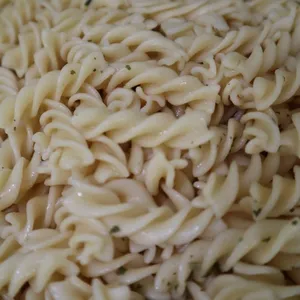 Italian Fusilli Pasta with Chicken Neapolitan Sauce
