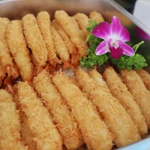 Torpedo Prawn with Tartar Dip