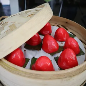 Pointed Tau Sar Ang Ku Kueh (Baby Boy)