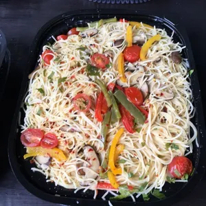 Wild Mushroom Capellini (V) <i>with basil and chilli flakes</i>