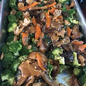三菇西兰花 Broccoli w/ Assorted Mushroom