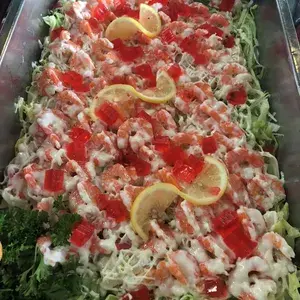 什果沙律虾球 (去壳) Salad Prawn w/ Cocktail (De-Shell)