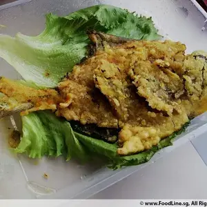 1x Promfret Fried With Sweet & Sour Sauce @$18