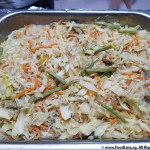 Fried Cabbage w/ Tang Hoon • 包菜冬粉