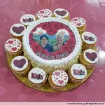 1x Eternally Yours @$78.9 (Eggless?: No) (Big Candles : 2) (Small Candles : 2) (Weight: 500g)