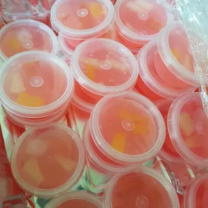 Konnyaku Jelly with Fruit Cocktail (Less Sweet)