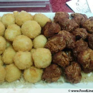 Breaded Sotongball with Ngoh Hiang