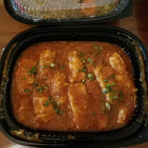 Seafood Beancurd Roll in Chilli Crab Sauce