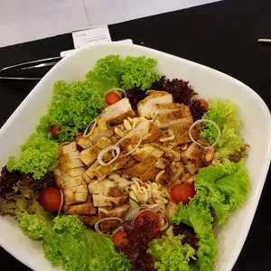 Thai Gai Yang Salad <i>thai grilled chicken pasta salad</i>