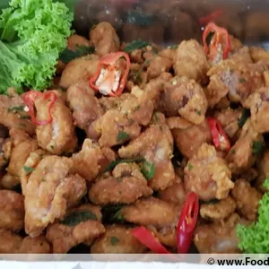 Salted Egg Chicken • 咸蛋鸡(Chef's Recommended)