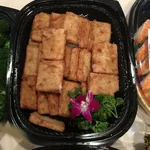 Signature Carrot Cake with Sweet Sauce