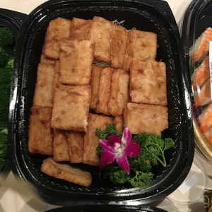 Signature Carrot Cake with Sweet Sauce