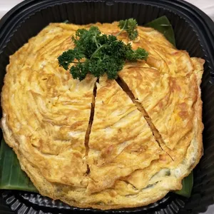 Crabstick Egg Omelette