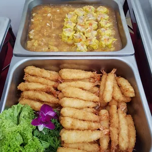 Breaded Prawns w/ Salad Dips