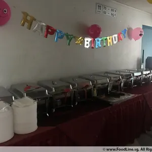 3 Ft Square Table with Plastic Sheet