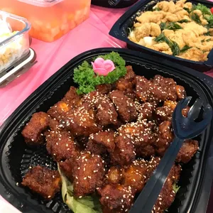 蜜汁排骨 Pork Ribs w/ Honey Sauce