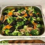Broccoli w/ Mushroom • 双菇兰花(Chef's Recommended)