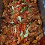 Baked Chicken Chop with BBQ Sauce