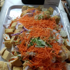 Traditional Tahu Goreng w/ Peanut Sauce 马来式炸豆腐