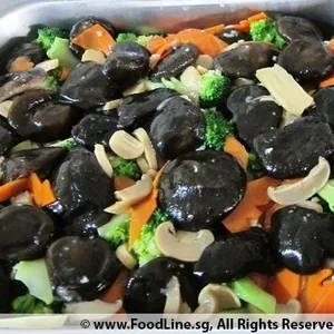 Broccoli w/ Mushroom • 双菇兰花(Chef's Recommended)