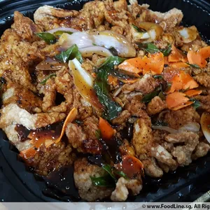 黒椒猪肉 Pork w/ Black Pepper
