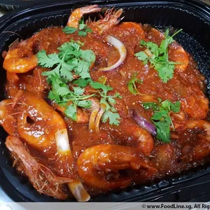 参巴鲜虾 Sambal Prawn
