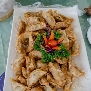 Pan Fried Gyoza with Mayonnaise
