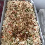 银鱼炒饭 Fried Rice w/ Silver Fish