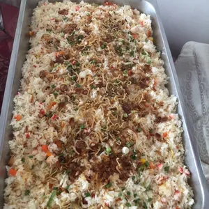 银鱼炒饭 Fried Rice w/ Silver Fish