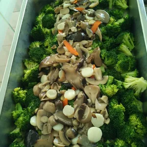 带子西兰花 Sauteed Broccoli w/ Scallop