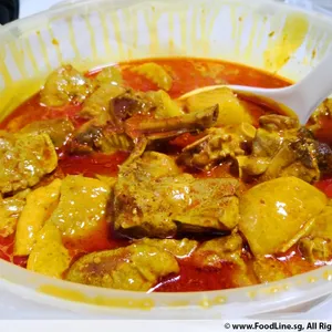 Singapore Curry Chicken with Potato