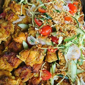 Nyonya Grilled Chicken <i>with mango salad</i>