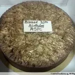 1x Dusty Gold Chocolate @$207.9 (Size : 14 Inch (55-60 pax)) (Big Candles : 2) (Small Candles : 1)