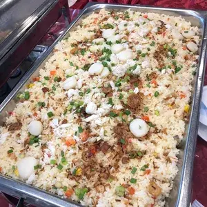 蚧肉带子炒饭 Crabmeat Scallop Fried Rice