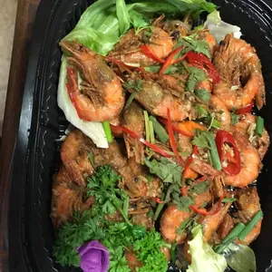 蒜茸虾碌 Fried Prawn w/ Garlic