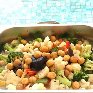 Mixed Vegetable w. Nut夏果炒鲜蔬