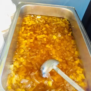 Chilled Honey Sea Coconut with Pineapples