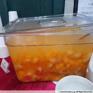 Ice Jelly w Fruit Cocktail 什果爱玉冰