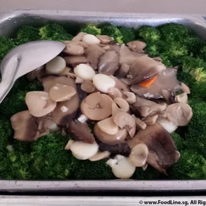 带子西兰花 Sauteed Broccoli w/ Scallop