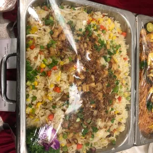 Salted Fish Fried Rice with Beansprout