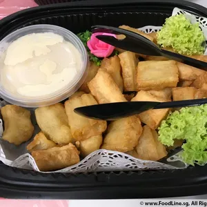 Sotong Yau Tiao w/ Salad Cream •苏东油条
